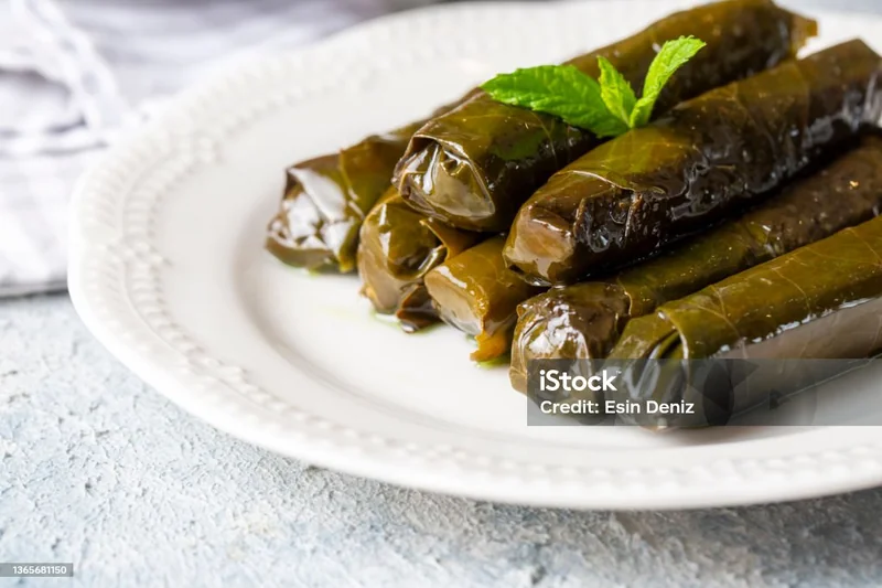 Yaprak Sarmasi (Stuffed Grape Leaves)